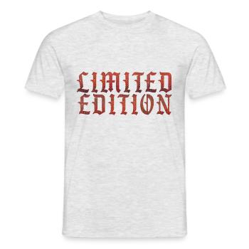 Limited Edition - Männer T-Shirt - Grau meliert - Vorne - AI Model Male 178 dark (178cm)