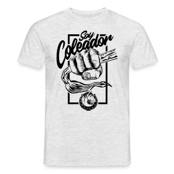 I am a collector - Men's T-Shirt - heather grey - Front - AI Model Male 178 dark (178cm)