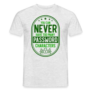 Network Security Specialist Gift - Men's T-Shirt - heather grey - Front - AI Model Male 178 dark (178cm)
