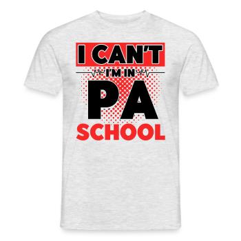 Medical Education Studies Pre-Clinic Gift - Men's T-Shirt - heather grey - Front - AI Model Male 178 dark (178cm)