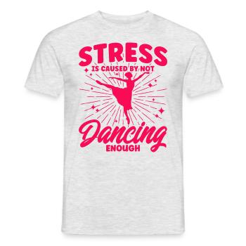 Ballerina Ballet Dance Ballet Dance Gift - Men's T-Shirt - heather grey - Front - AI Model Male 178 dark (178cm)