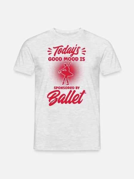 Ballet Girls Ballet Danza Ballet Danza - Camiseta hombre - gris jaspeado