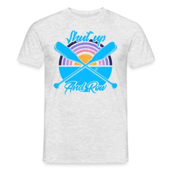 Rowers Team Rowing Rowing Gift - Men's T-Shirt - heather grey - Front - AI Model Male 178 dark (178cm)