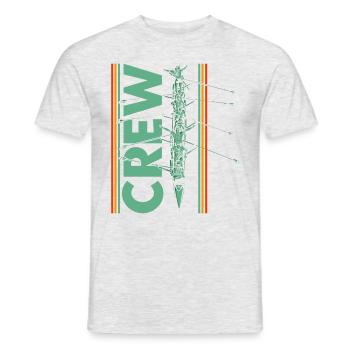 Team Rowers Rowers Rowing Gift - Men's T-Shirt - heather grey - Front - AI Model Male 178 dark (178cm)