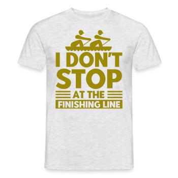 Rowers Rowing Team Rowing Gift - Men's T-Shirt - heather grey - Front - AI Model Male 178 dark (178cm)