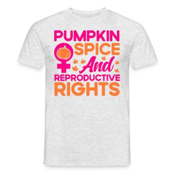 Women's rights Empowerment Feminist - Men's T-Shirt - heather grey - Front - AI Model Male 178 dark (178cm)