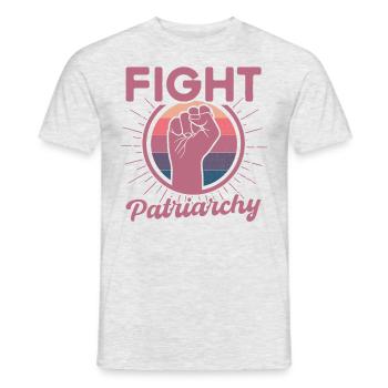 Empowerment of gender equality F - Men's T-Shirt - heather grey - Front - AI Model Male 178 dark (178cm)