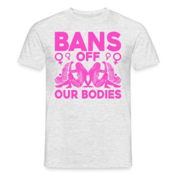 Gender equality Feminism Rec - Men's T-Shirt - heather grey - Front - AI Model Male 178 dark (178cm)