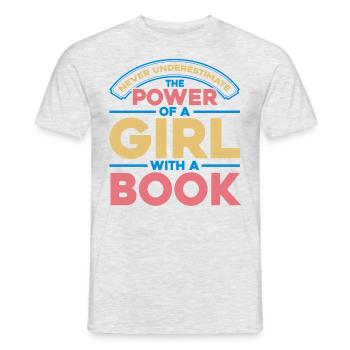 Women's rights Empowerment Feminist - Men's T-Shirt - heather grey - Front - AI Model Male 178 dark (178cm)