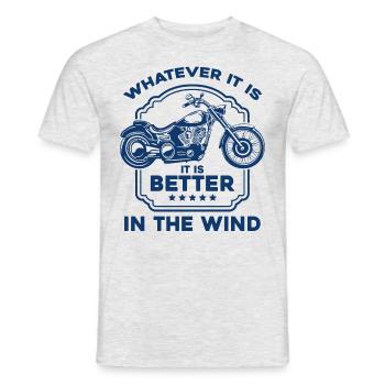 Motorcycle Motorcycle Biker Motorcycle Rider Gift - Men's T-Shirt - heather grey - Front - AI Model Male 178 dark (178cm)