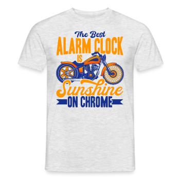 Motorcycle Motorcycle Rider Chopper Gift - Men's T-Shirt - heather grey - Front - AI Model Male 178 dark (178cm)