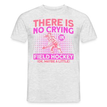 Feldhockey Spieler Mannschaftssport Hallen Feldhoc - Männer T-Shirt - Grau meliert - Vorne - AI Model Male 178 dark (178cm)