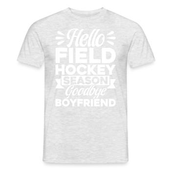 Team Sports Field Hockey Field Hockey Game History - Men's T-Shirt - heather grey - Front - AI Model Male 178 dark (178cm)