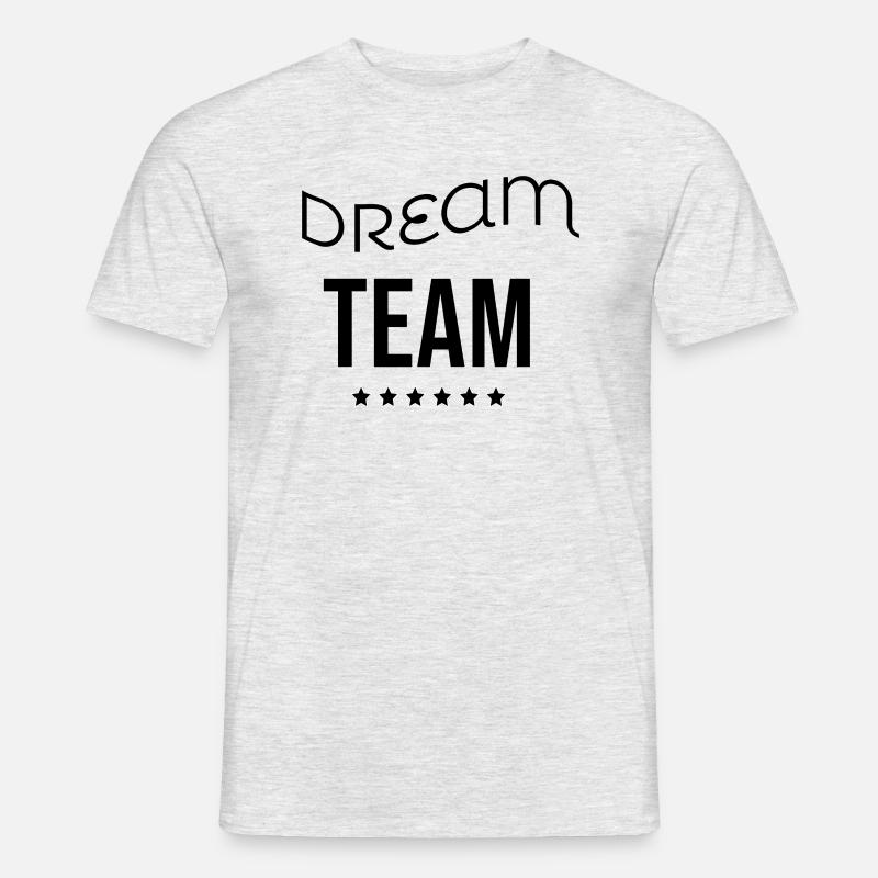 Dream Team 2023 - Männer T-Shirt - Grau meliert