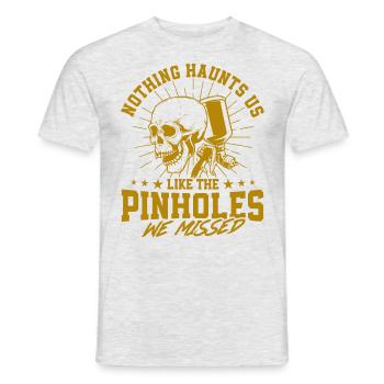 The pinholes we overlooked Autolacki - Men's T-Shirt - heather grey - Front - AI Model Male 178 dark (178cm)