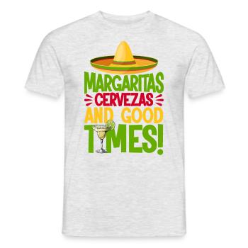 Cinco De Mayo 5 De Mayo Cinco De Mayo Party Gesche - Männer T-Shirt - Grau meliert - Vorne - AI Model Male 178 dark (178cm)