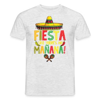 5 De Mayo Cinco De Mayo Cinco De Mayo Lehrer Gesch - Männer T-Shirt - Grau meliert - Vorne - AI Model Male 178 dark (178cm)