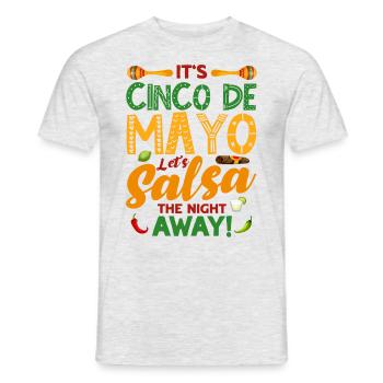 Cinco De Mayo 5 De Mayo Viva Mexico Geschenk - Männer T-Shirt - Grau meliert - Vorne - AI Model Male 178 dark (178cm)
