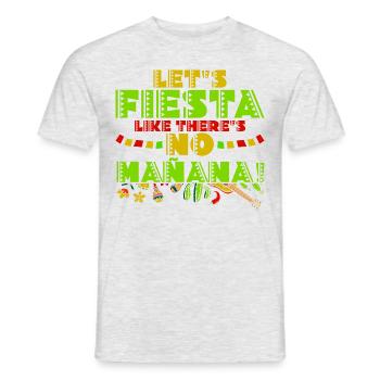 5 De Mayo Viva Mexico Cinco De Mayo Lehrer Geschen - Männer T-Shirt - Grau meliert - Vorne - AI Model Male 178 dark (178cm)