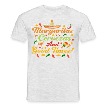 Cinco De Mayo 5 De Mayo Cinco De Mayo Party Gesche - Männer T-Shirt - Grau meliert - Vorne - AI Model Male 178 dark (178cm)