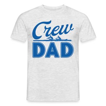 Rameurs par équipe Rameurs par équipe Rameurs - T-shirt homme - gris chiné - Devant - AI Model Male 178 dark (178cm)
