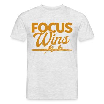 Rowing Team Rower Rower Gift - Men's T-Shirt - heather grey - Front - AI Model Male 178 dark (178cm)