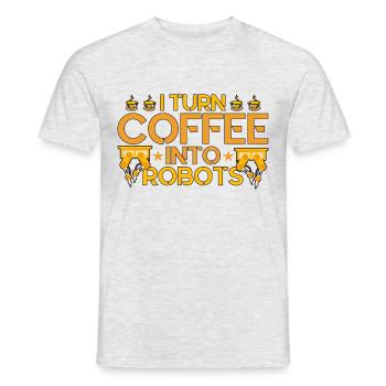 Engineer Teacher Robotics Technology Gift - Men's T-Shirt - heather grey - Front - AI Model Male 178 dark (178cm)