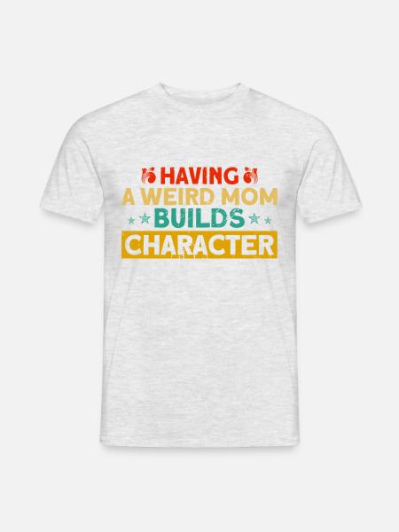 Ironie Sarkastisch Schwarzer Humor Geschenk - Männer T-Shirt - Grau meliert