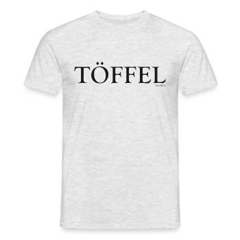 Töffel - Men's T-Shirt - heather grey - Front - AI Model Male 178 dark (178cm)