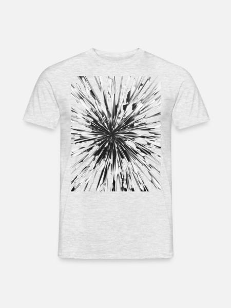 Explosion - Men's T-Shirt - heather grey