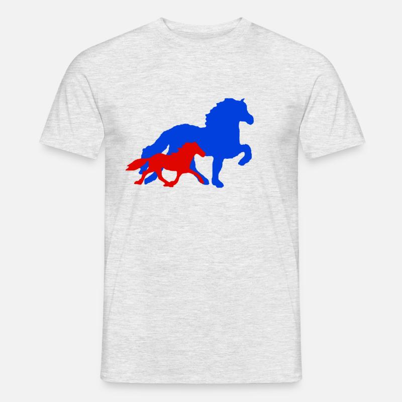4 und 5 Gänger - Männer T-Shirt - Grau meliert