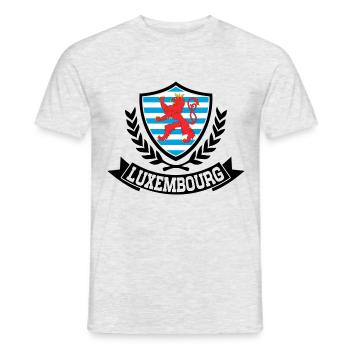 Luxembourg - T-shirt homme - gris chiné - Devant - AI Model Male 178 dark (178cm)