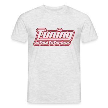 Cartuning Scooter Tuning - Men's T-Shirt - heather grey - Front - AI Model Male 178 dark (178cm)