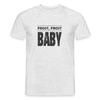 infant - Men's T-Shirt - heather grey - Front - AI Model Male 178 dark (178cm)