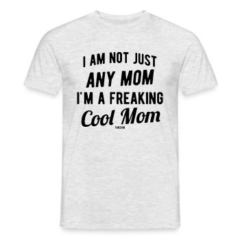 Muttertag Geschenk Familie Liebe Mama - Männer T-Shirt - Grau meliert - Vorne - AI Model Male 178 dark (178cm)
