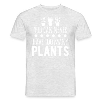 Gift Idea Hobby Gardener Garden Flower - Men's T-Shirt - heather grey - Front - AI Model Male 178 dark (178cm)