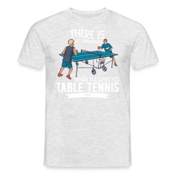 Ping-pong - T-shirt homme - gris chiné - Devant - AI Model Male 178 dark (178cm)