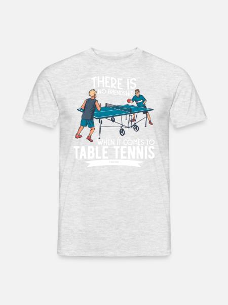 Ping-pong - T-shirt homme - gris chiné