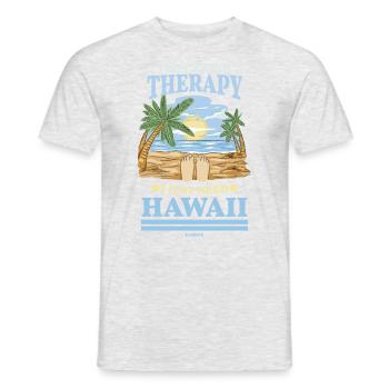 Hawaii Vacation Aloha Summer Hawaiian Gift - Men's T-Shirt - heather grey - Front - AI Model Male 178 dark (178cm)