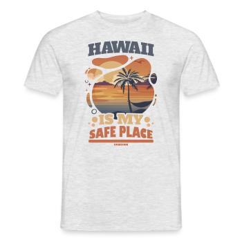 Hawaii Vacation Aloha Summer Hawaiian Gift - Men's T-Shirt - heather grey - Front - AI Model Male 178 dark (178cm)
