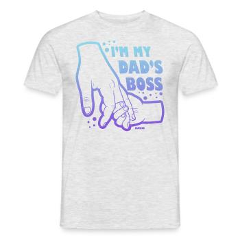 Père et fille - T-shirt homme - gris chiné - Devant - AI Model Male 178 dark (178cm)