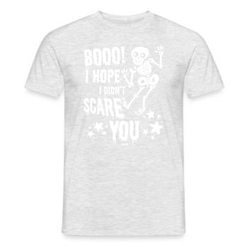Kids Halloween Costume Skeleton Party - Men's T-Shirt - heather grey - Front - AI Model Male 178 dark (178cm)