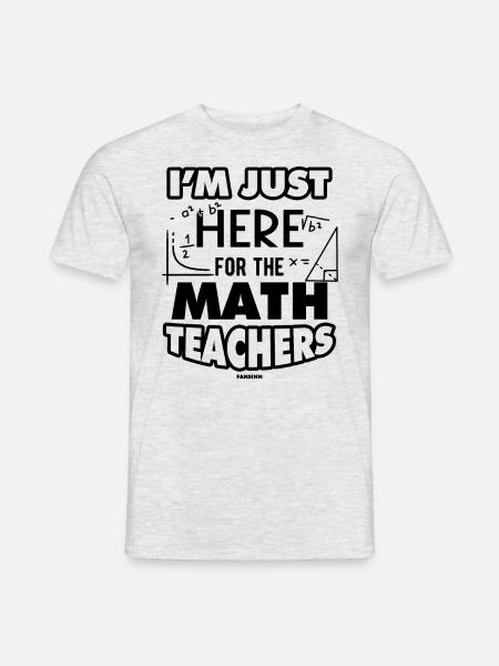 Mathematics Math Mathematician Math Teacher Gift - Men's T-Shirt - heather grey