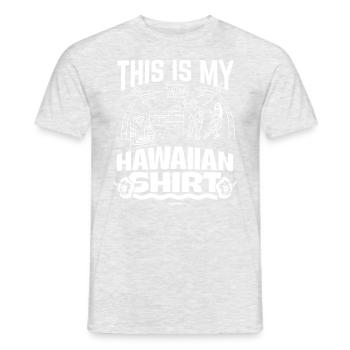 Hawaii Vacation Aloha Cadeau hawaïen d’été - T-shirt homme - gris chiné - Devant - AI Model Male 178 dark (178cm)