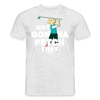 Golf Golf Golf Club Citation Dog Lovers - T-shirt homme - gris chiné - Devant - AI Model Male 178 dark (178cm)