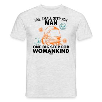 Astronomie spatiale Femmes Fille Lune - T-shirt homme - gris chiné - Devant - AI Model Male 178 dark (178cm)