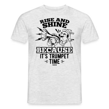 Musical Instrument Music Teacher Gift - Men's T-Shirt - heather grey - Front - AI Model Male 178 dark (178cm)