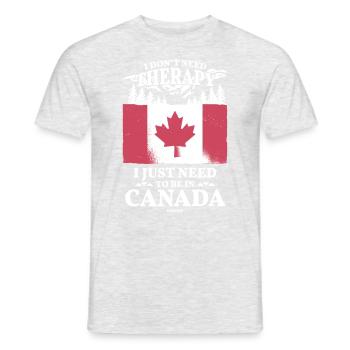 Canada - T-shirt homme - gris chiné - Devant - AI Model Male 178 dark (178cm)