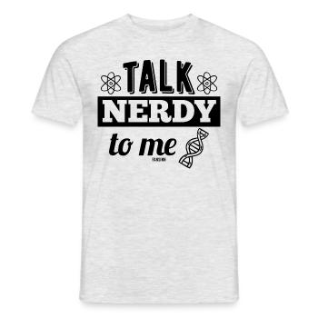 Chemistry Science Biology Laboratory - Men's T-Shirt - heather grey - Front - AI Model Male 178 dark (178cm)