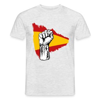 espana 1 - T-shirt homme - gris chiné - Devant - AI Model Male 178 dark (178cm)